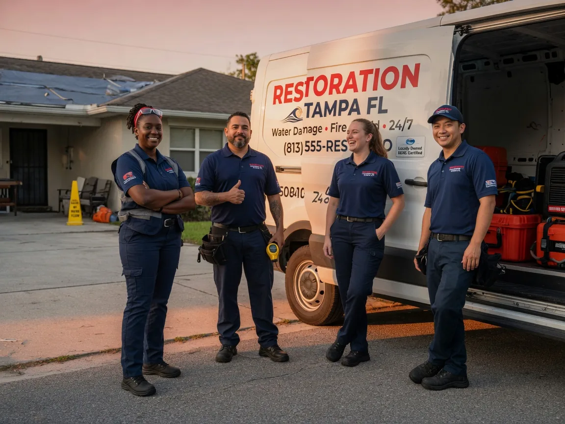 Water Damage Restoration company in Harrisonville, PA