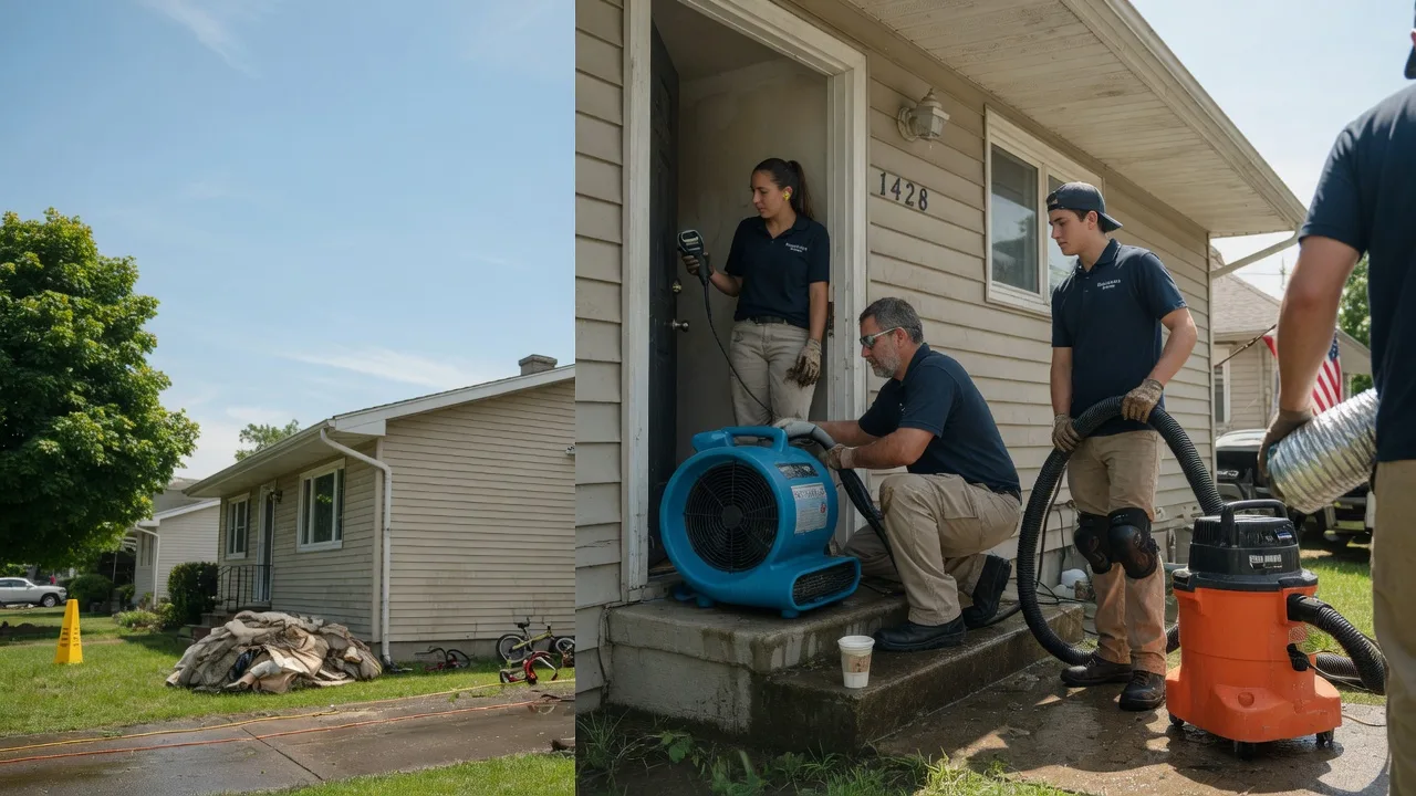 Water Damage Restoration in Harrisonville, PA near me